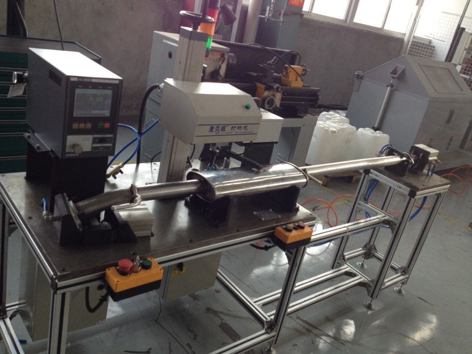 【現場圖片】馬瑞利汽車排氣管測漏工作站